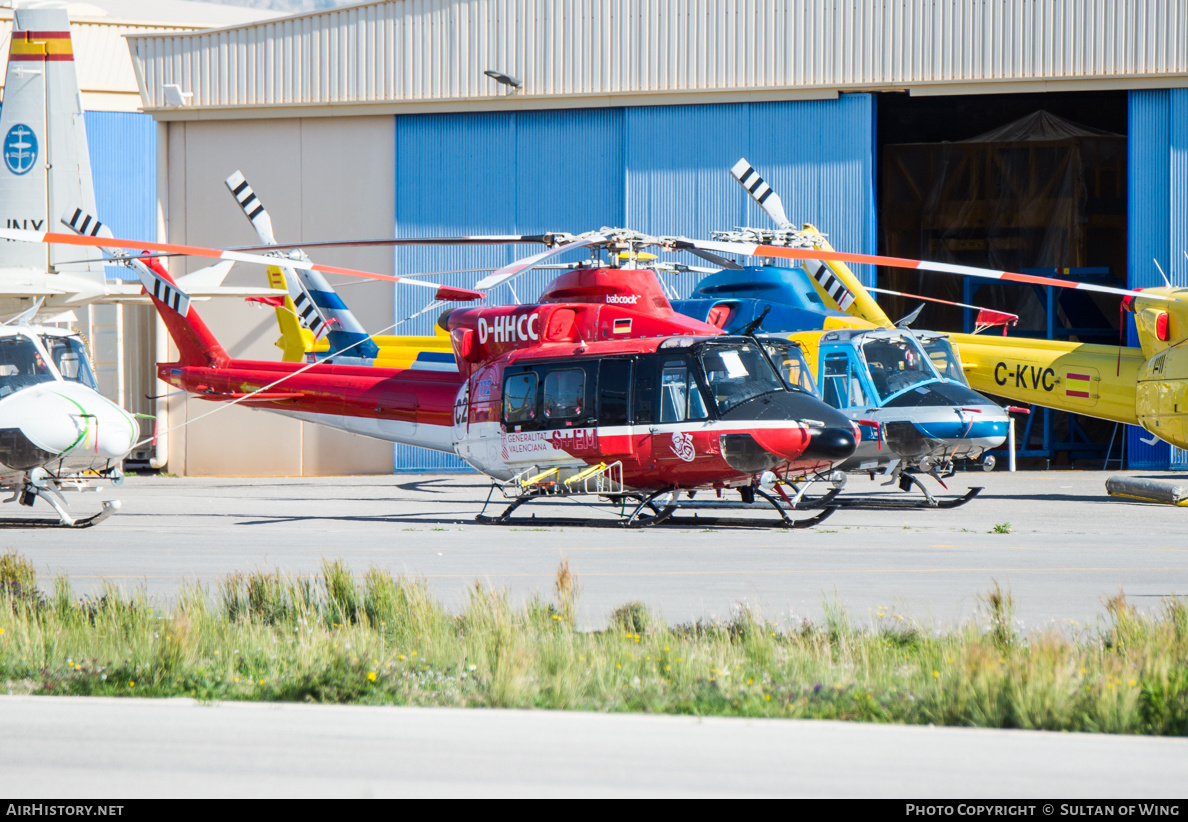 Aircraft Photo of D-HHCC | Bell 412HP | Generalitat Valenciana | AirHistory.net #510290