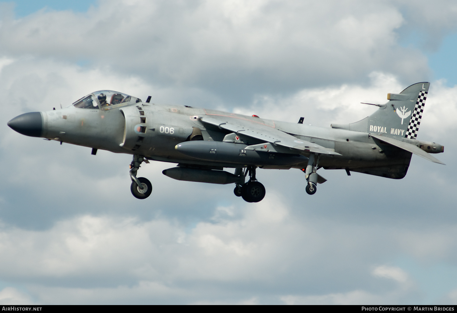Aircraft Photo of ZH813 | British Aerospace Sea Harrier FA2 | UK - Navy | AirHistory.net #510316