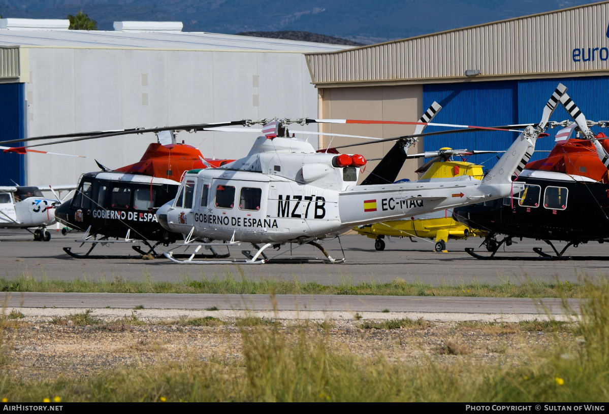 Aircraft Photo of EC-MAQ | Bell 412 | Gobierno de España | AirHistory.net #510319