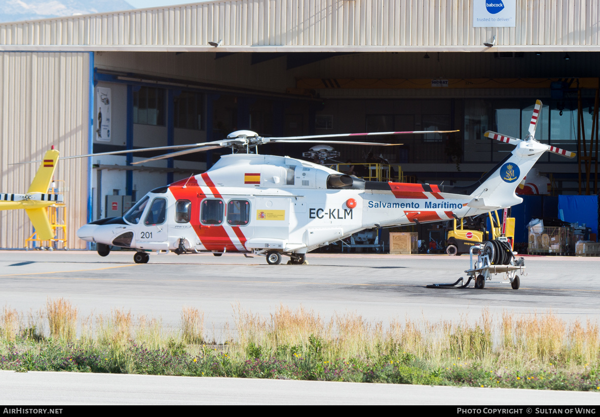 Aircraft Photo of EC-KLM | AgustaWestland AW-139 | Salvamento Marítimo | AirHistory.net #510324