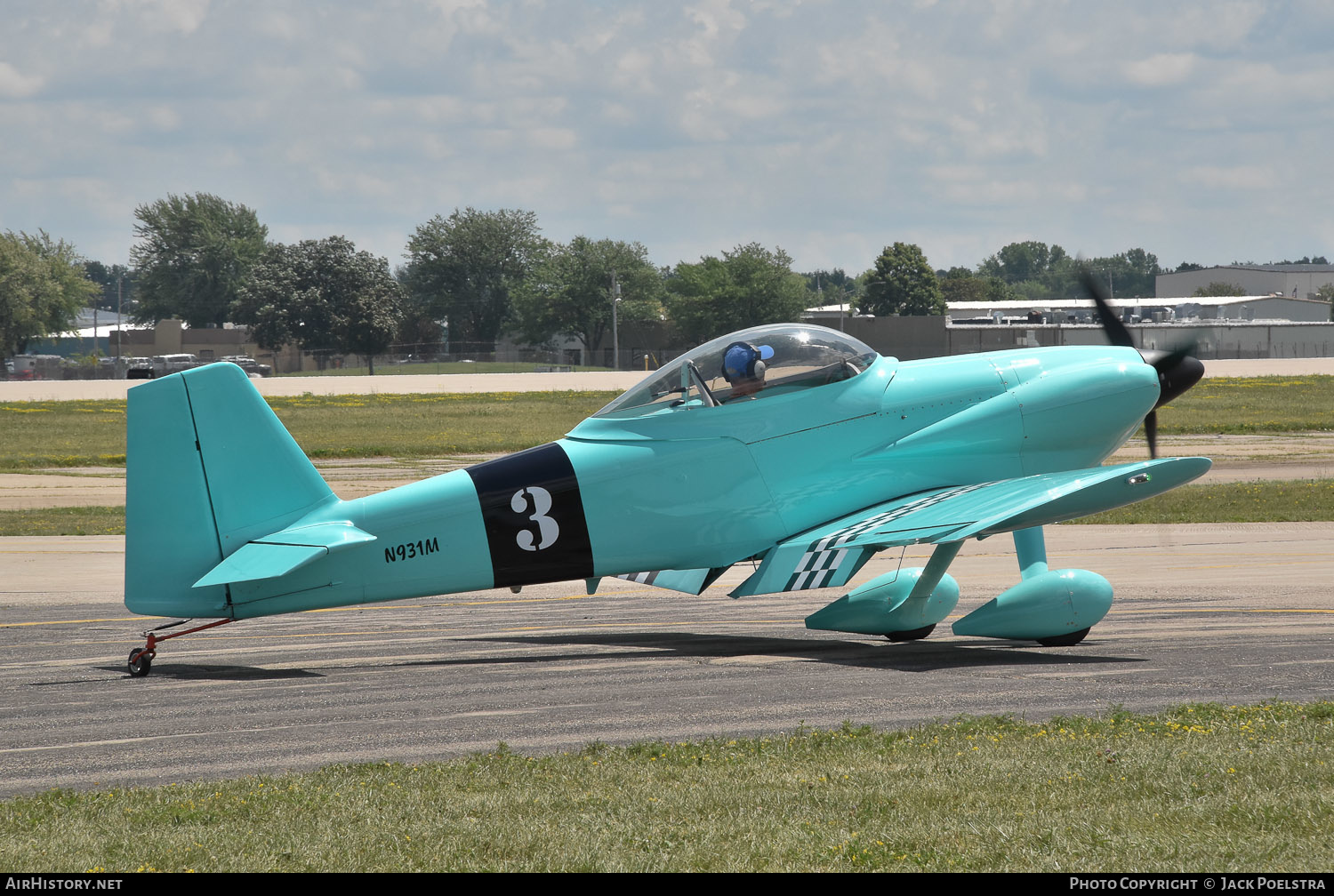 Aircraft Photo of N931M | Van's RV-3B | AirHistory.net #510341