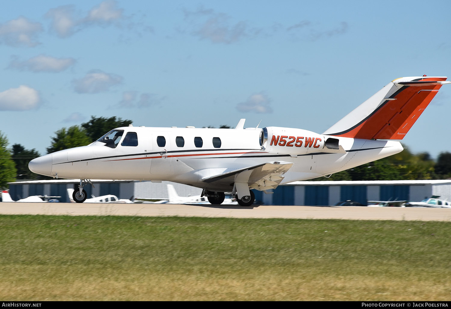 Aircraft Photo of N525WC | Cessna 525 CitationJet | AirHistory.net #510345