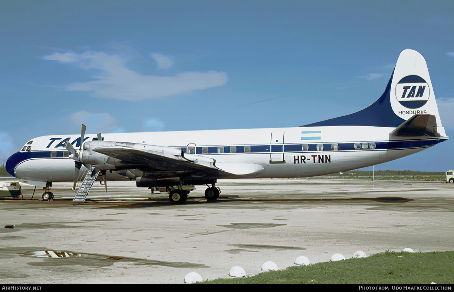 Aircraft Photo of HR-TNN | Lockheed L-188A Electra | TAN - Transportes Aereos Nacionales | AirHistory.net #510346