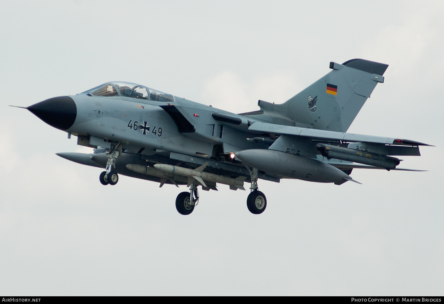 Aircraft Photo of 4649 | Panavia Tornado ECR | Germany - Air Force | AirHistory.net #510347