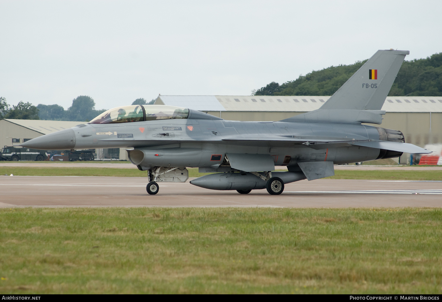 Aircraft Photo of FB-05 | General Dynamics F-16B Fighting Falcon | Belgium - Air Force | AirHistory.net #510357