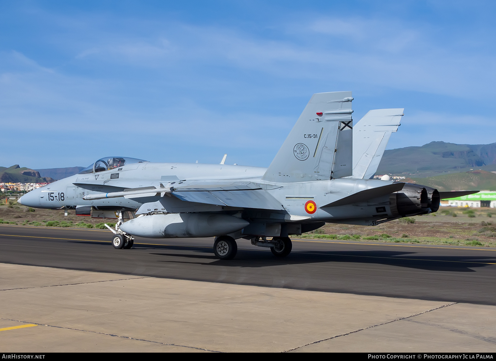 Aircraft Photo of C15-31 | McDonnell Douglas EF-18M Hornet | Spain - Air Force | AirHistory.net #510384