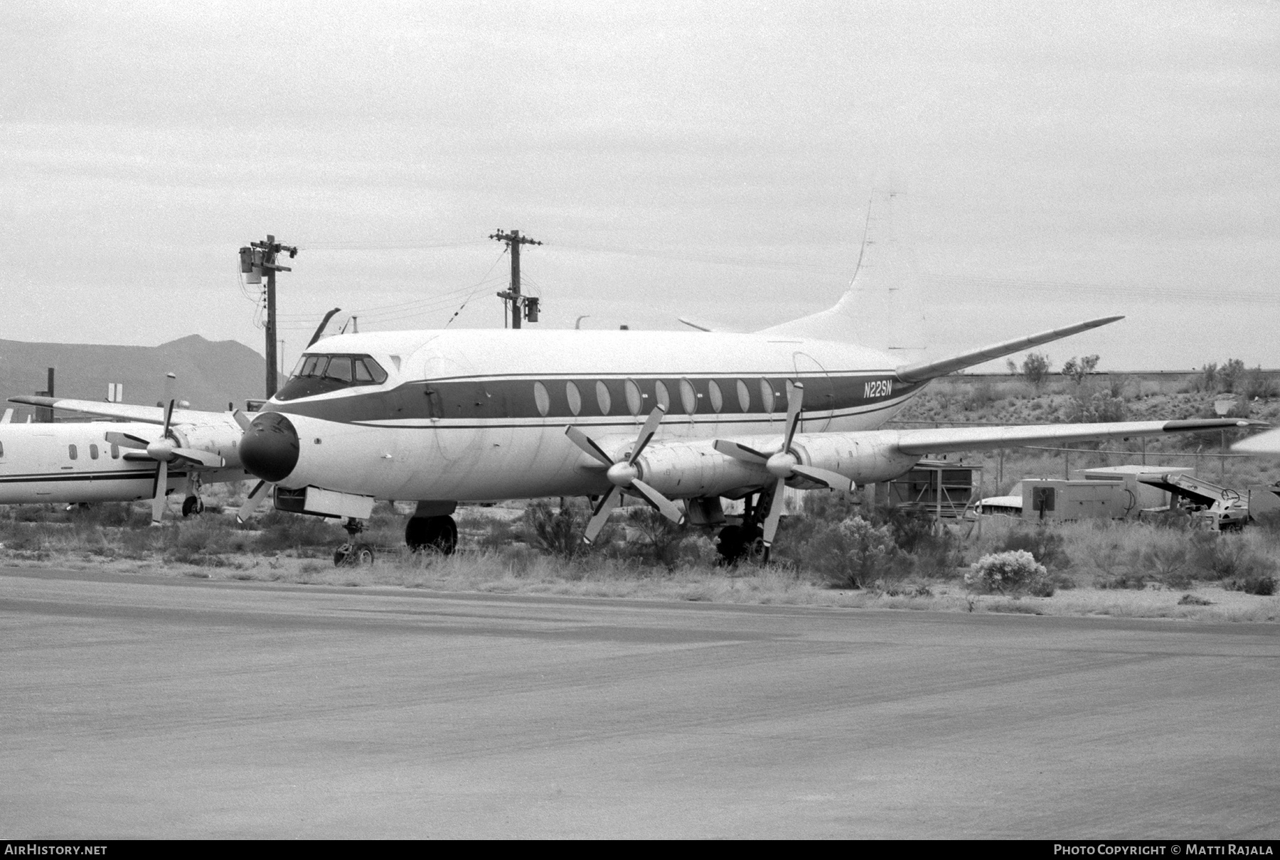 Aircraft Photo of N22SN | Vickers 744 Viscount | AirHistory.net #510391