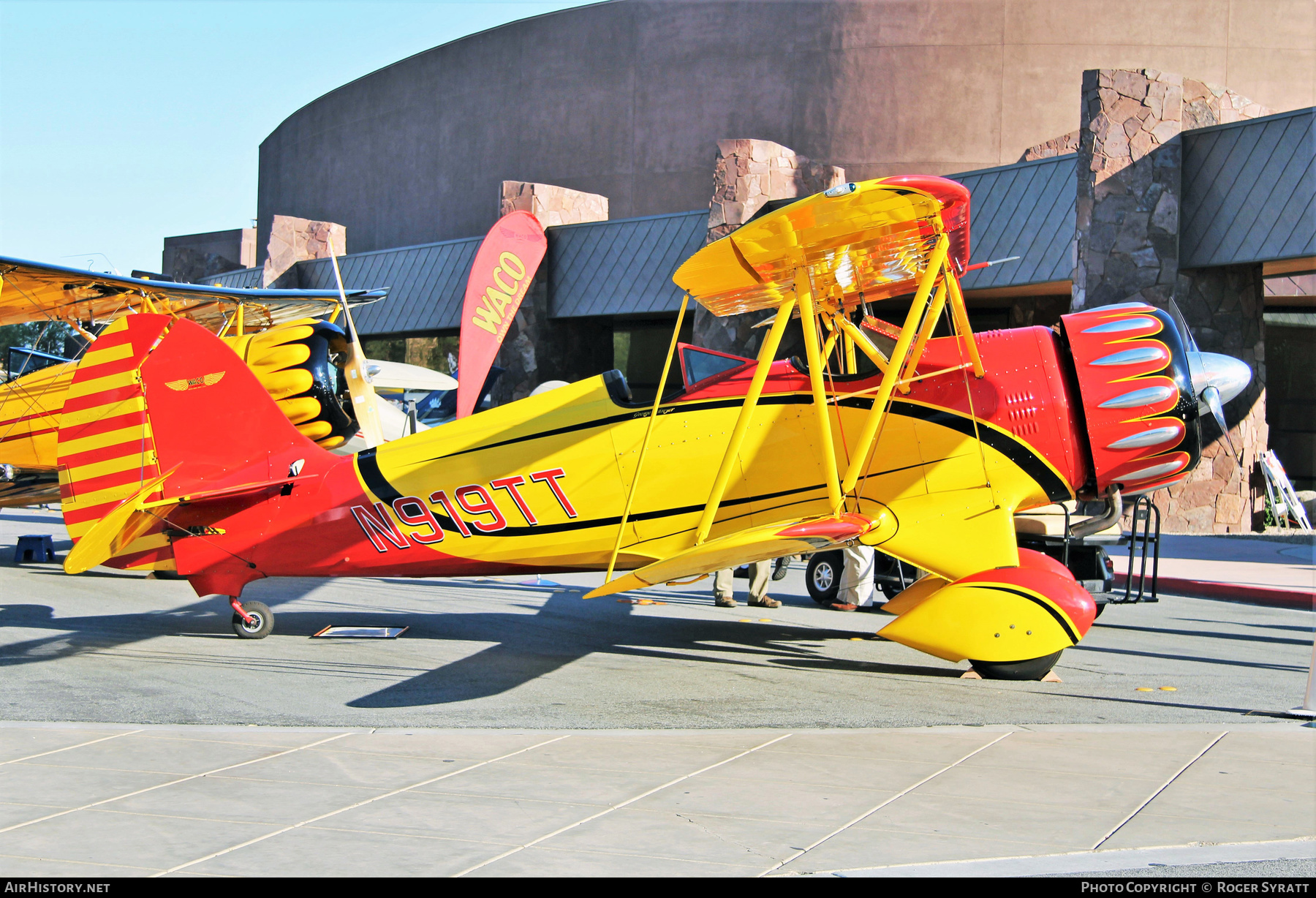 Aircraft Photo of N919TT | Waco YMF-5C | AirHistory.net #510393