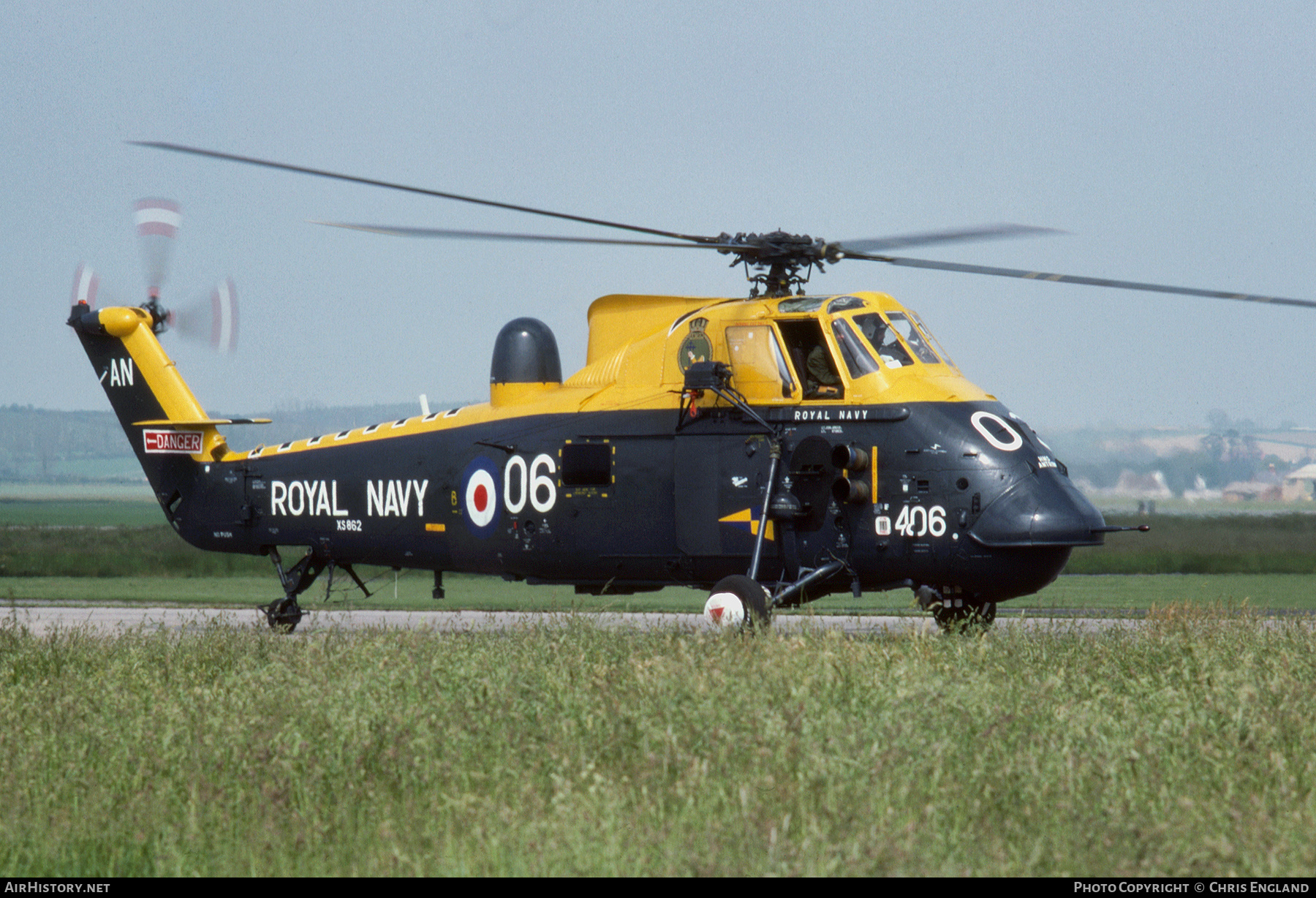 Aircraft Photo of XS862 | Westland WS-58 Wessex HAS.3 | UK - Navy | AirHistory.net #510399