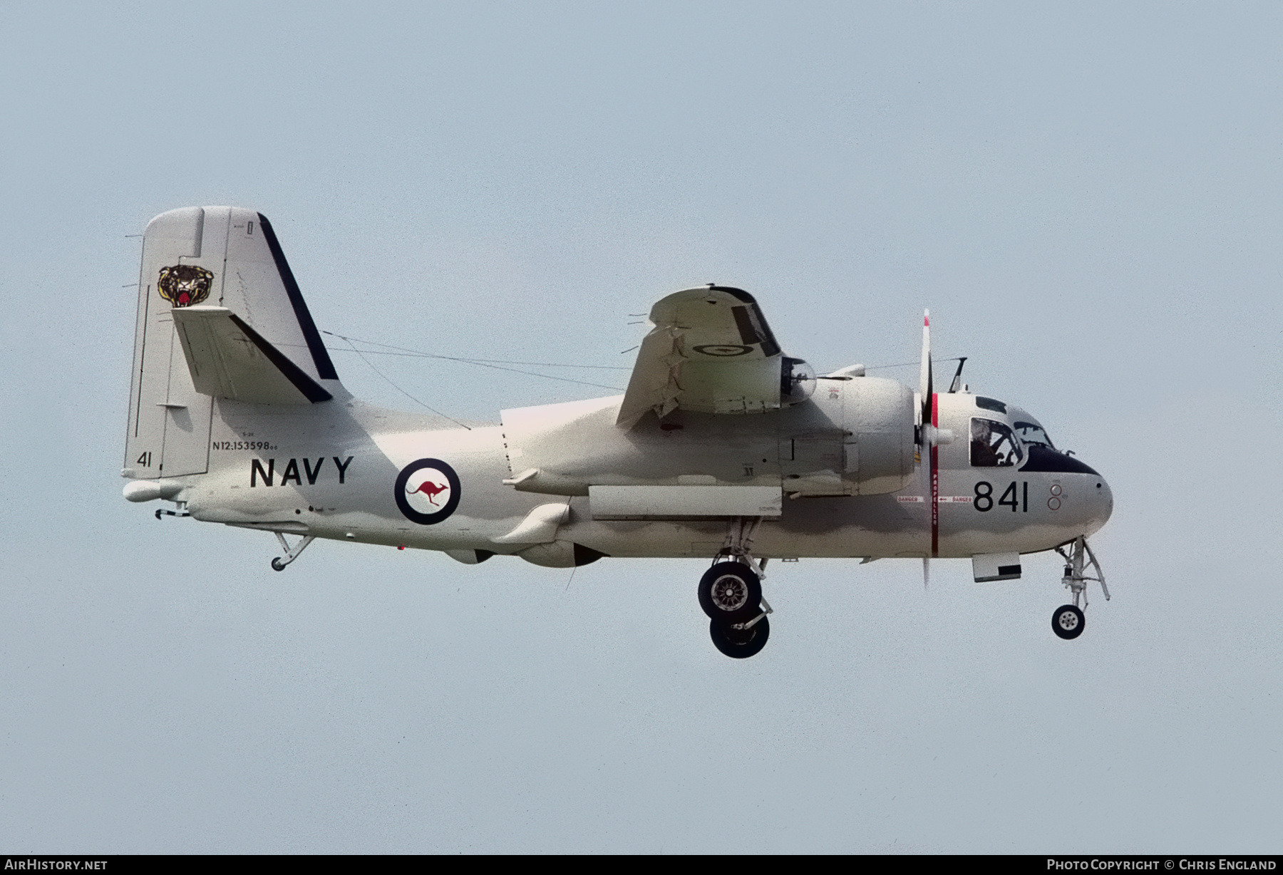 Aircraft Photo of N12-153598 | Grumman S-2E Tracker | Australia - Navy | AirHistory.net #510405