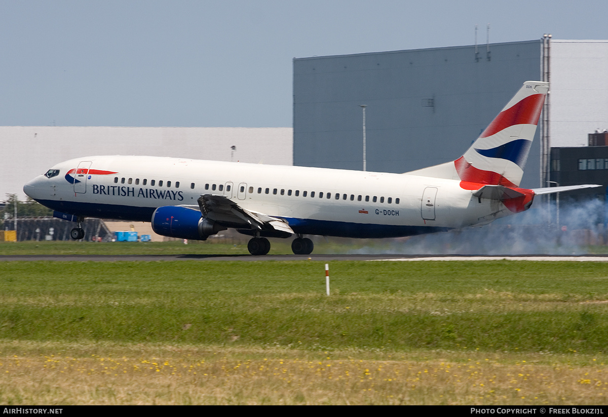 Aircraft Photo of G-DOCH | Boeing 737-436 | British Airways | AirHistory.net #510419