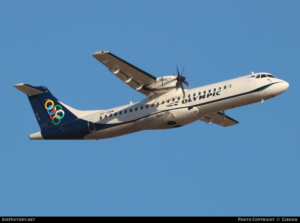 Aircraft Photo of SX-OBM | ATR ATR-72-600 (ATR-72-212A) | Olympic | AirHistory.net #510436