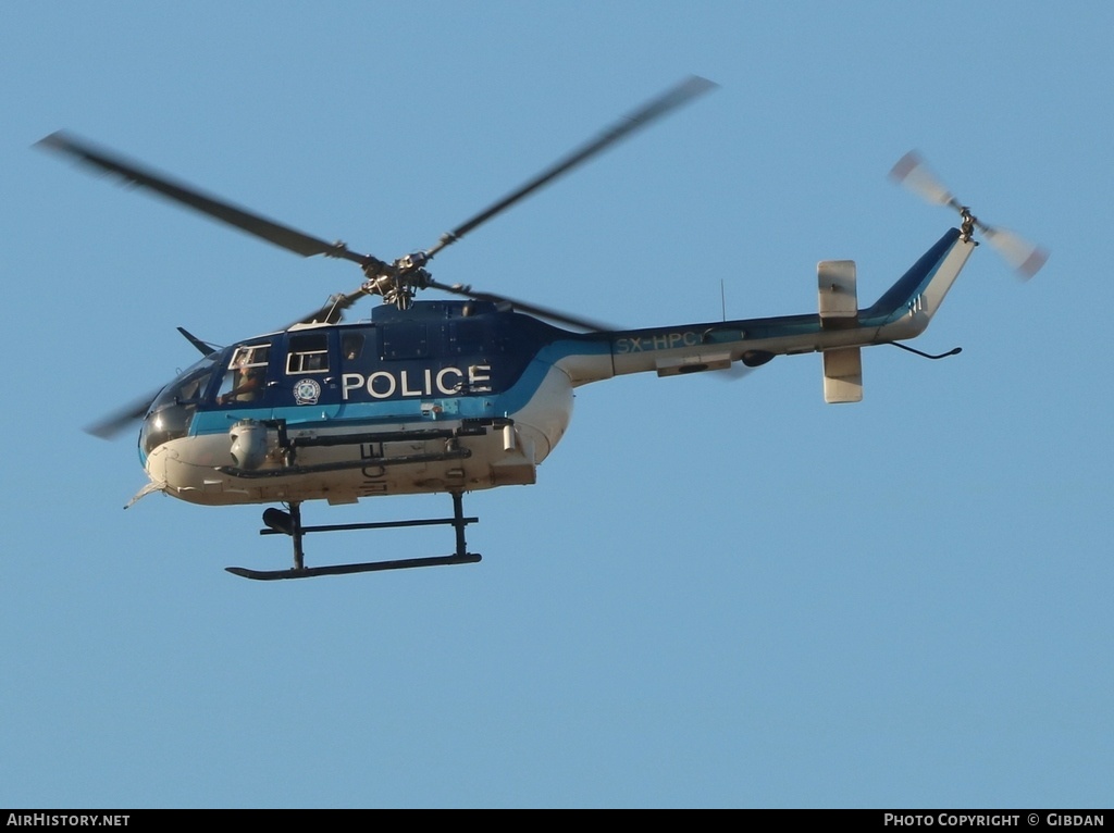 Aircraft Photo of SX-HPC | MBB BO-105CBS-5 | Police | AirHistory.net #510438