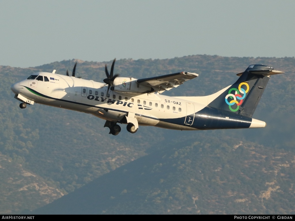 Aircraft Photo of SX-OAZ | ATR ATR-42-600 | Olympic | AirHistory.net #510441