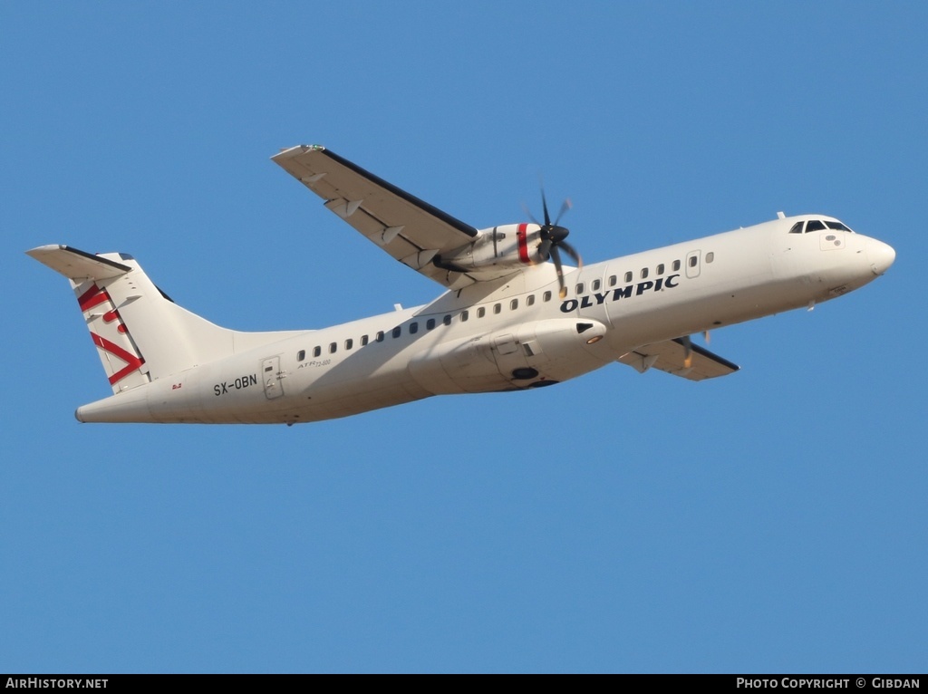 Aircraft Photo of SX-OBN | ATR ATR-72-600 (ATR-72-212A) | Olympic | AirHistory.net #510448