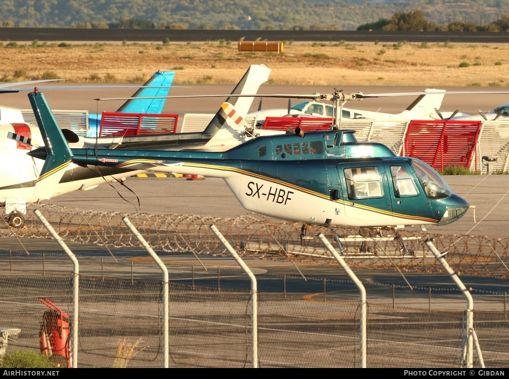 Aircraft Photo of SX-HBF | Agusta AB-206B Jetranger III | Ifly | AirHistory.net #510457