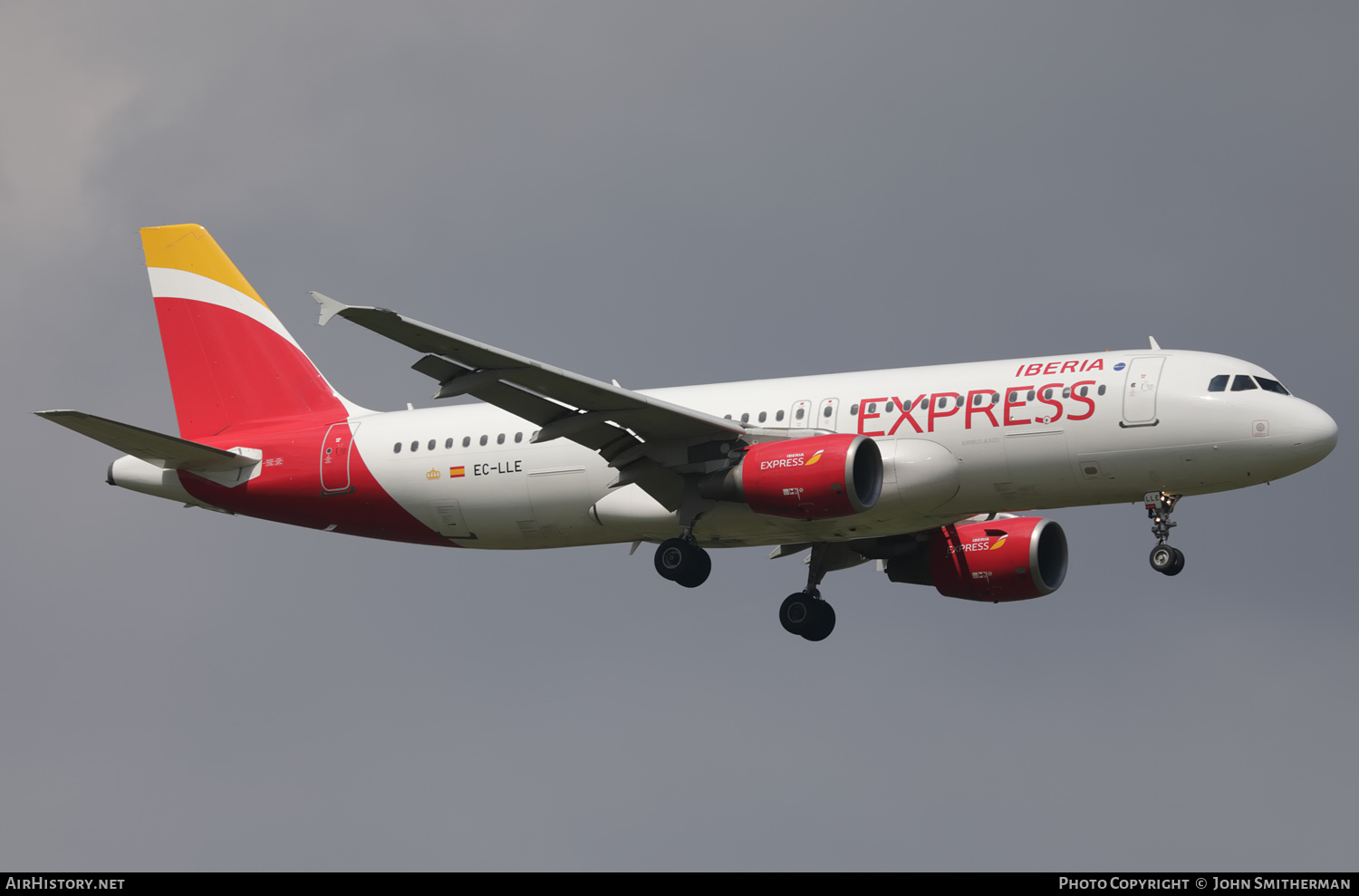 Aircraft Photo of EC-LLE | Airbus A320-214 | Iberia Express | AirHistory.net #510465