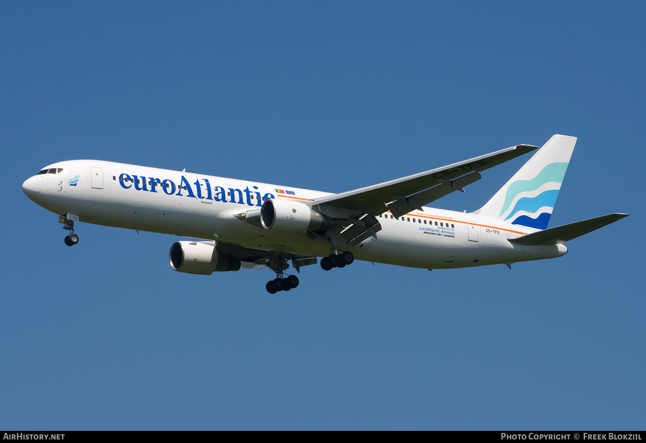 Aircraft Photo of CS-TFS | Boeing 767-3Y0/ER | Euro Atlantic Airways | AirHistory.net #510472