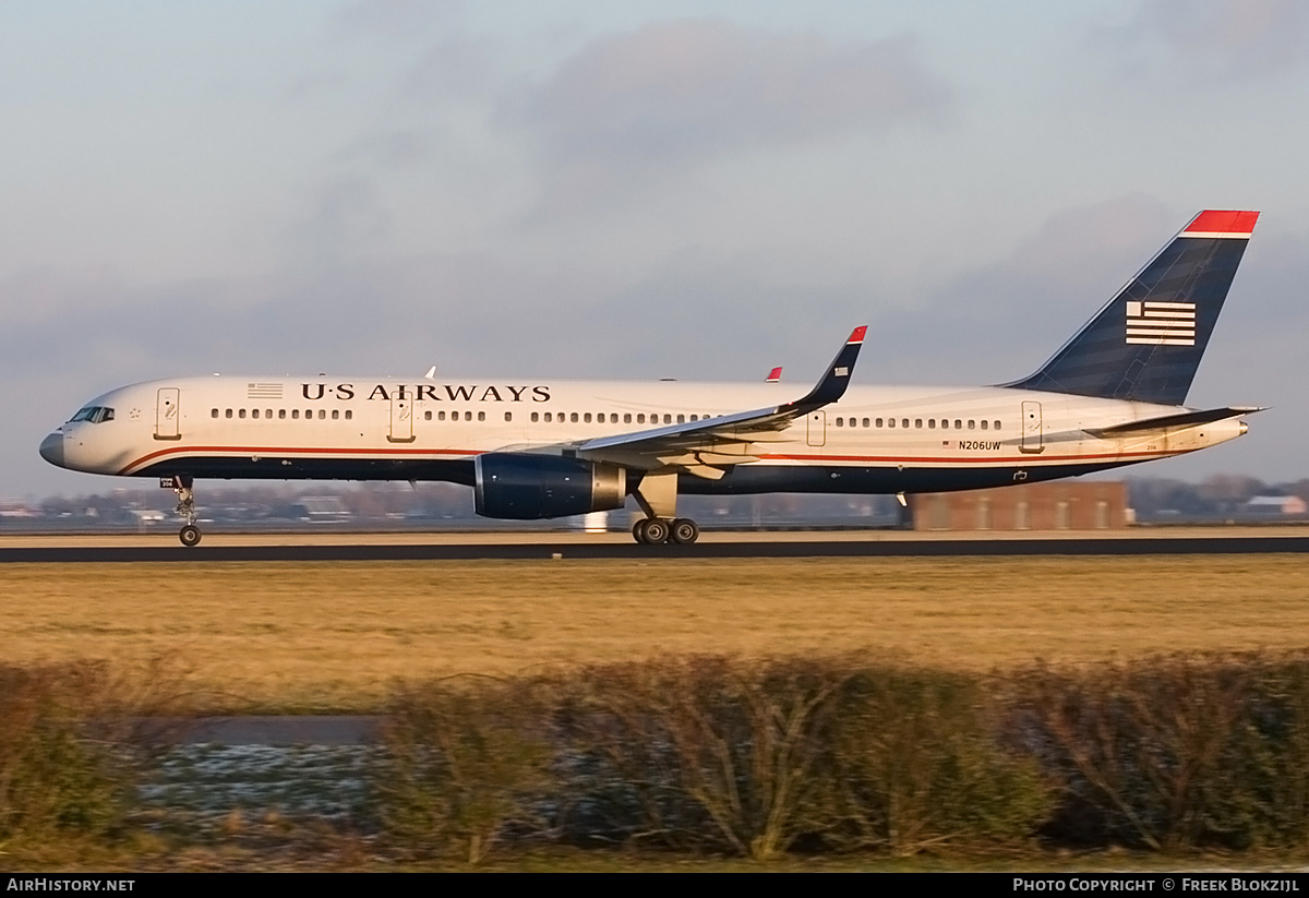 Aircraft Photo of N206UW | Boeing 757-2B7 | US Airways | AirHistory.net #510480