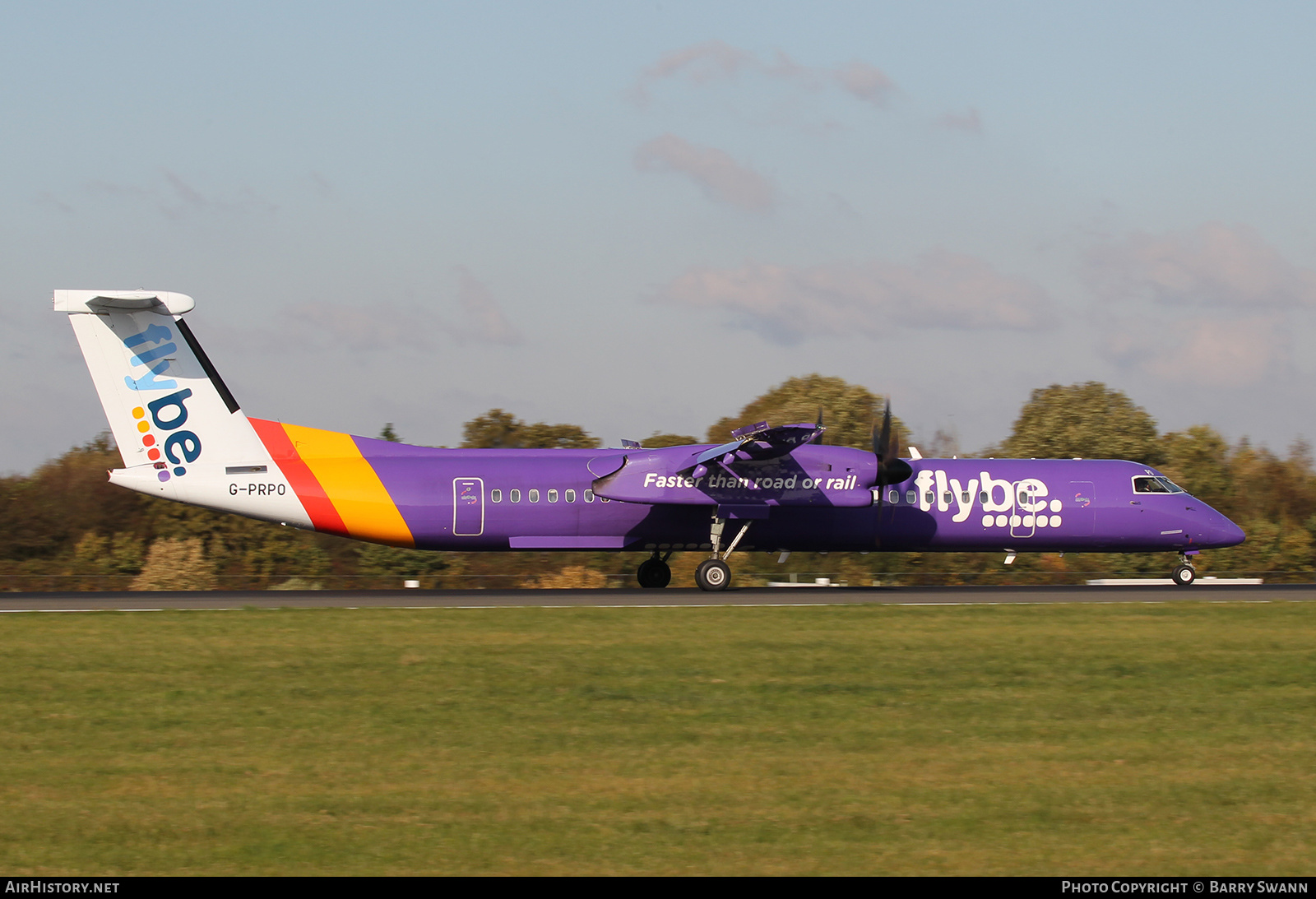 Aircraft Photo of G-PRPO | Bombardier DHC-8-402 Dash 8 | Flybe | AirHistory.net #510483