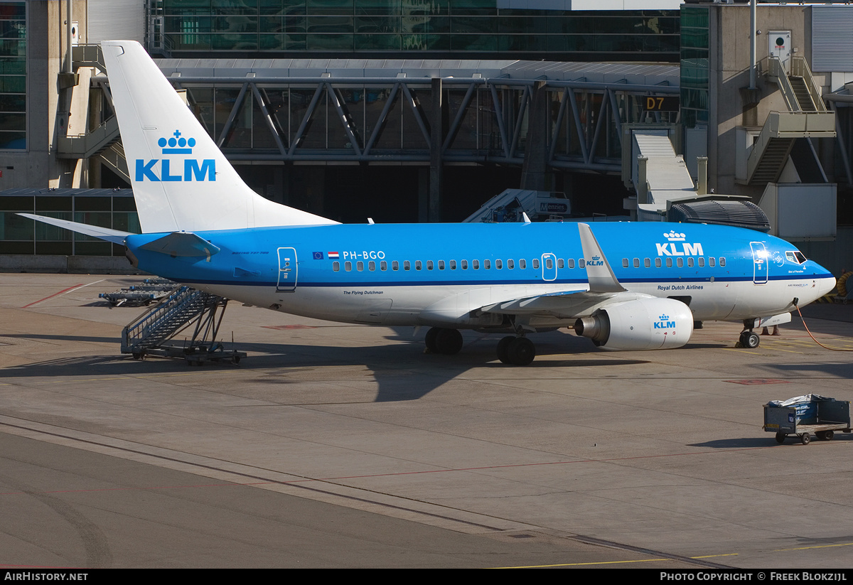 Aircraft Photo of PH-BGO | Boeing 737-7K2 | KLM - Royal Dutch Airlines | AirHistory.net #510492