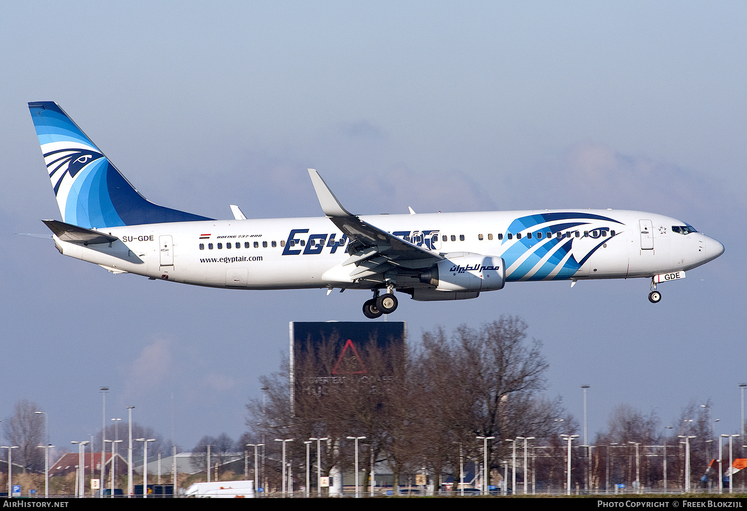 Aircraft Photo of SU-GDE | Boeing 737-866 | EgyptAir | AirHistory.net #510500