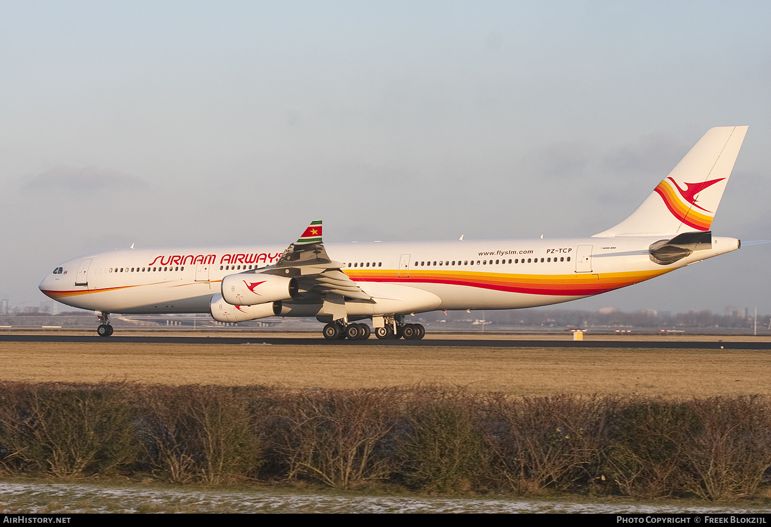 Aircraft Photo of PZ-TCP | Airbus A340-311 | Surinam Airways | AirHistory.net #510505