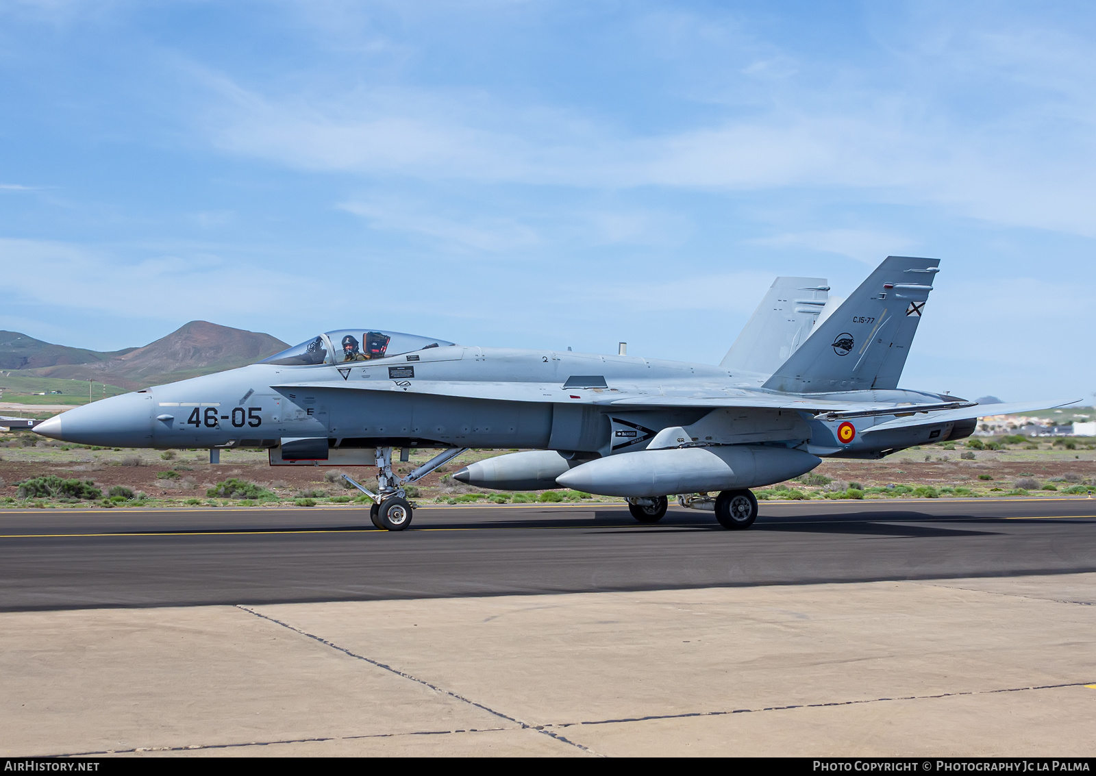 Aircraft Photo of C.15-77 | McDonnell Douglas F/A-18A+ Hornet | Spain - Air Force | AirHistory.net #510519