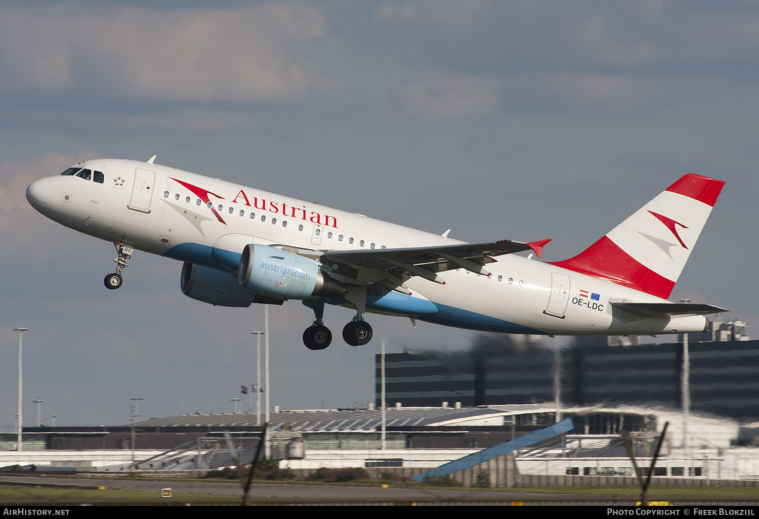 Aircraft Photo of OE-LDC | Airbus A319-112 | Austrian Airlines | AirHistory.net #510527