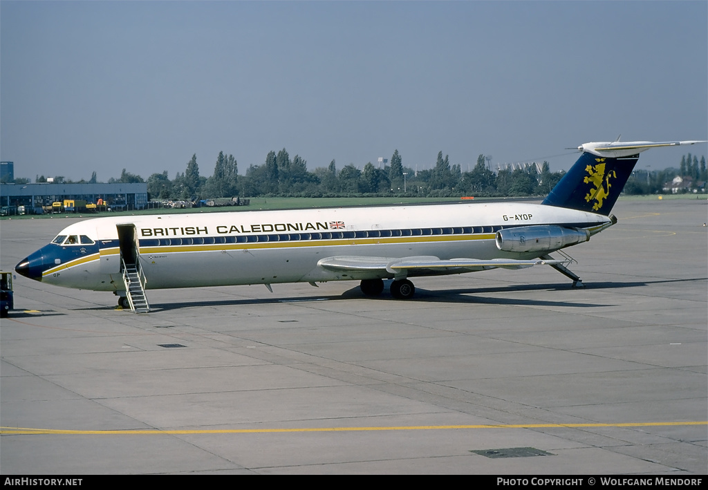 Aircraft Photo of G-AYOP | BAC 111-530FX One-Eleven | British Caledonian Airways | AirHistory.net #510564