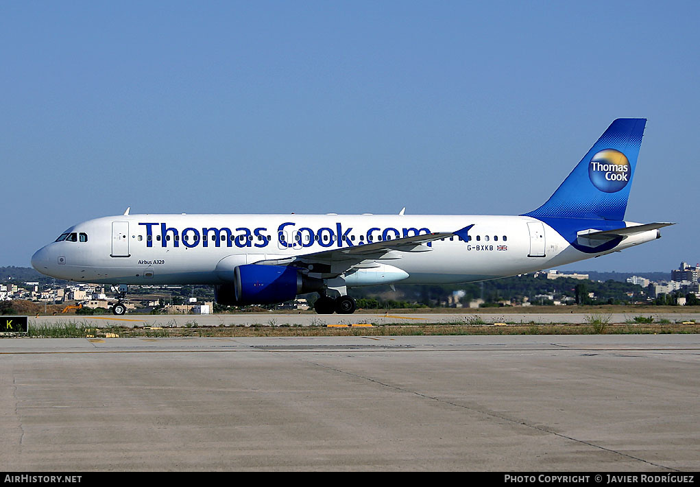 Aircraft Photo of G-BXKB | Airbus A320-214 | Thomas Cook Airlines | AirHistory.net #510581