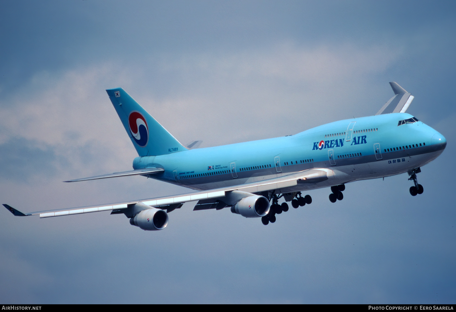 Aircraft Photo of HL7489 | Boeing 747-4B5 | Korean Air | AirHistory.net #510582