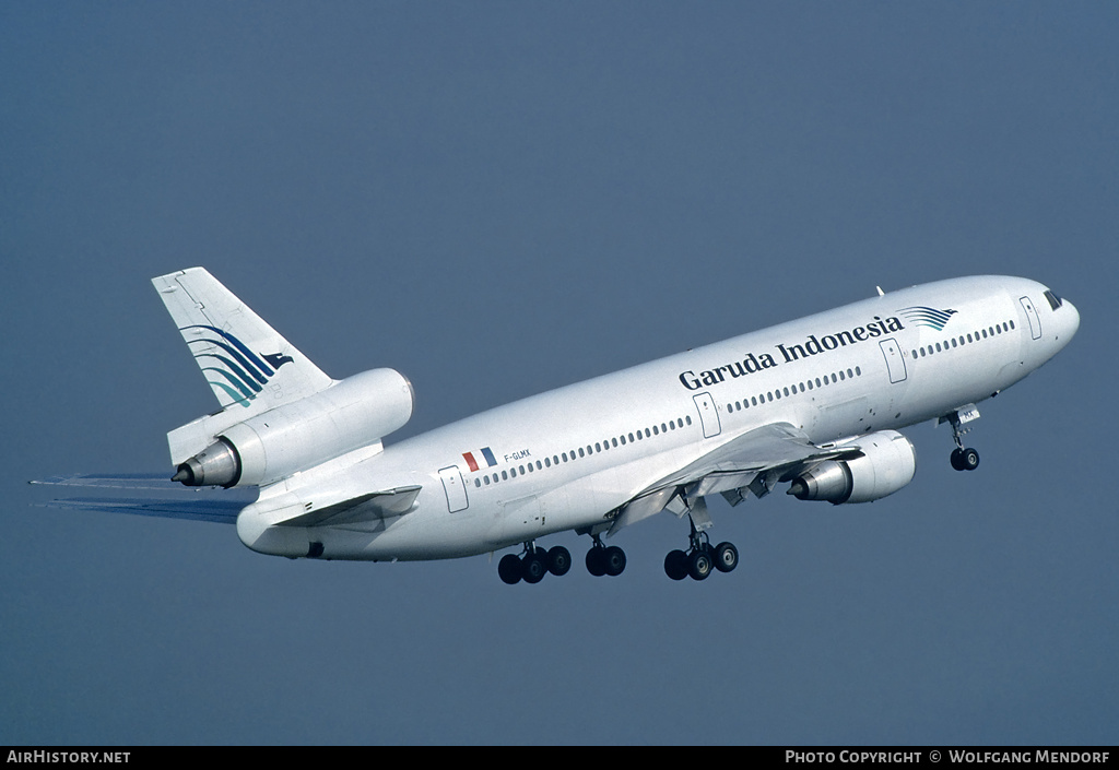 Aircraft Photo of F-GLMX | McDonnell Douglas DC-10-30 | Garuda Indonesia | AirHistory.net #510583