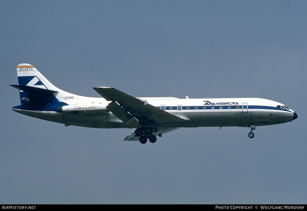 Aircraft Photo of EC-ATX | Sud SE-210 Caravelle VI-R | Aviaco | AirHistory.net #510587