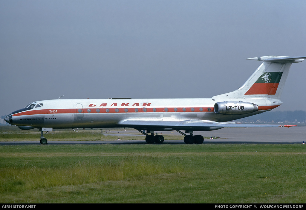 Aircraft Photo of LZ-TUB | Tupolev Tu-134 | Balkan - Bulgarian Airlines | AirHistory.net #510594