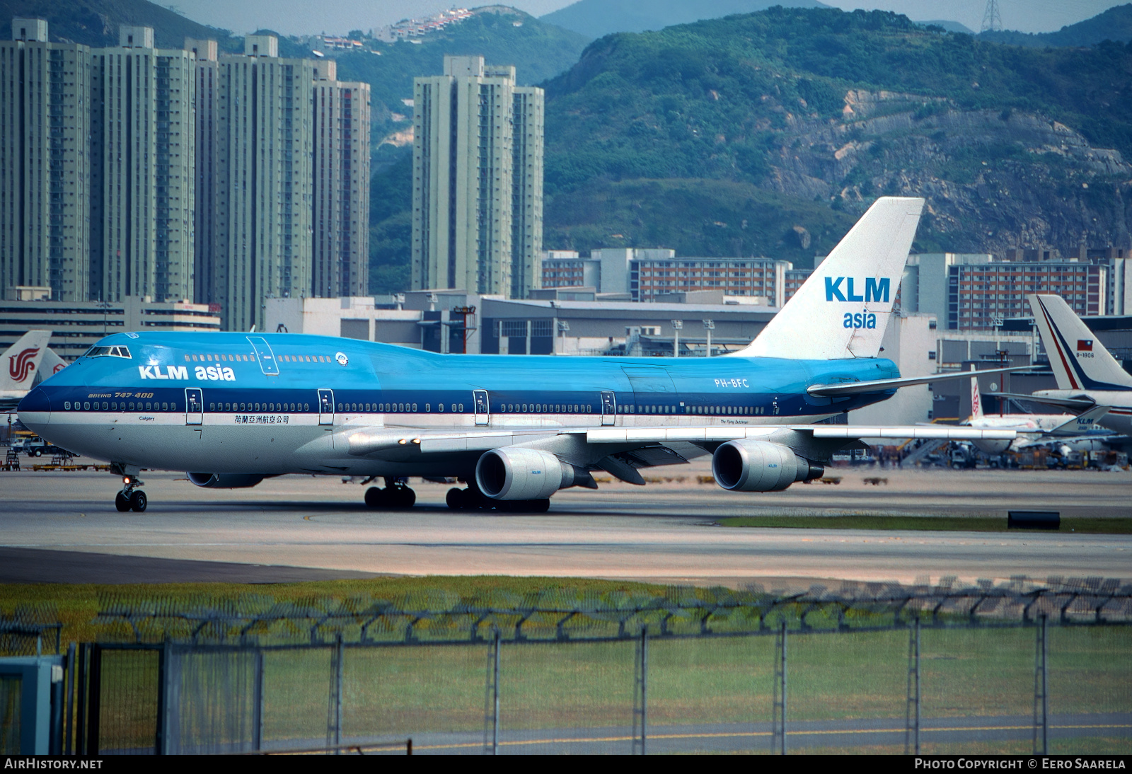 Aircraft Photo of PH-BFC | Boeing 747-406M | KLM Asia | AirHistory.net #510604