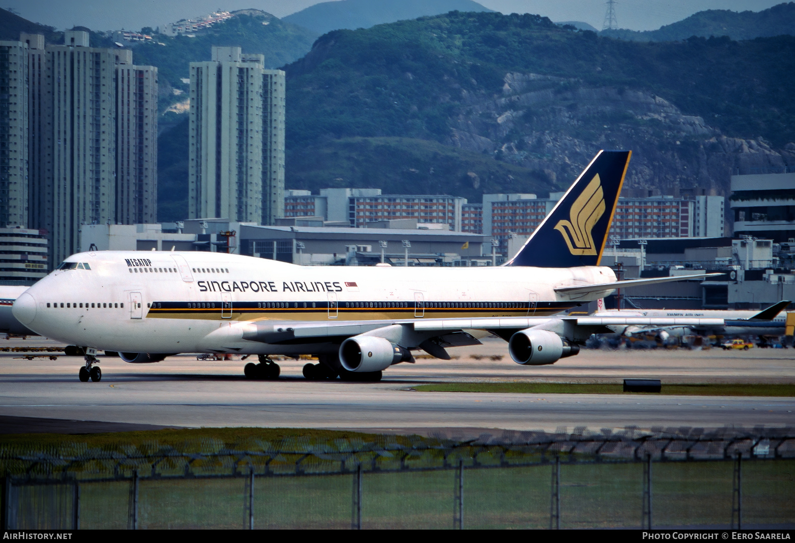 Aircraft Photo of 9V-SMN | Boeing 747-412 | Singapore Airlines | AirHistory.net #510611