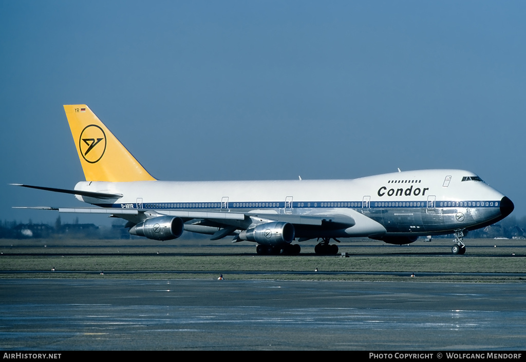 Aircraft Photo of D-ABYR | Boeing 747-230BM | Condor Flugdienst | AirHistory.net #510614