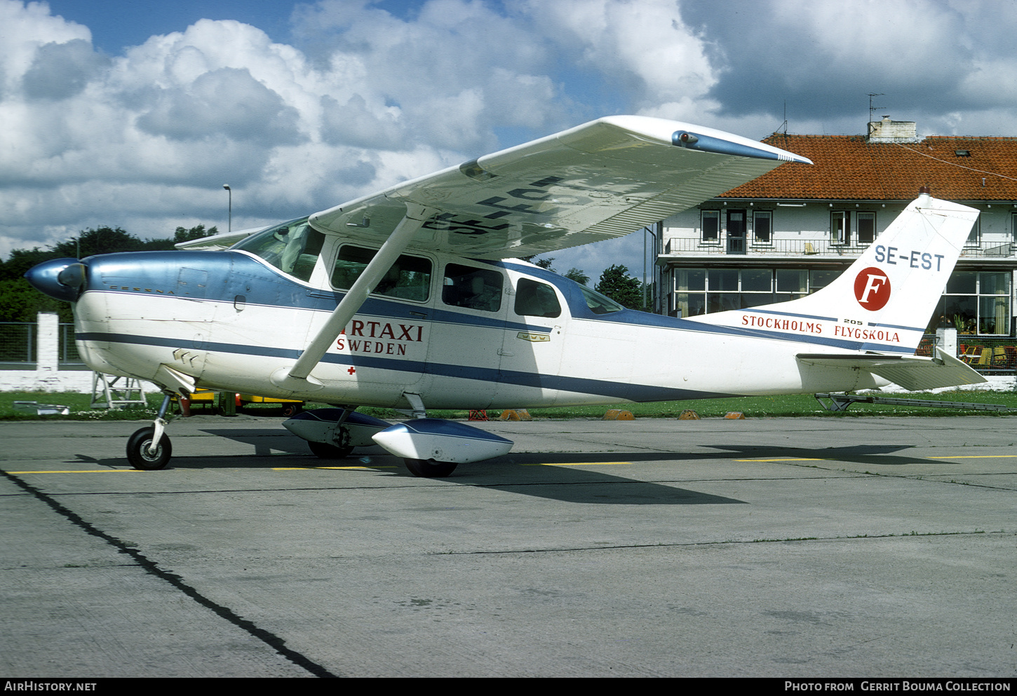 Aircraft Photo of SE-EST | Cessna 210-5 | Stockholms Flygskola | AirHistory.net #510623