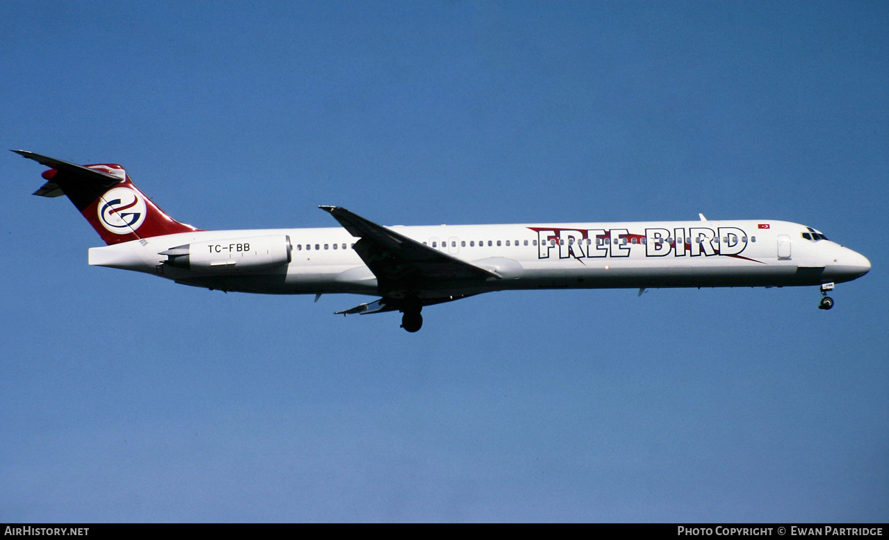 Aircraft Photo of TC-FBB | McDonnell Douglas MD-83 (DC-9-83) | Freebird Airlines | AirHistory.net #510632