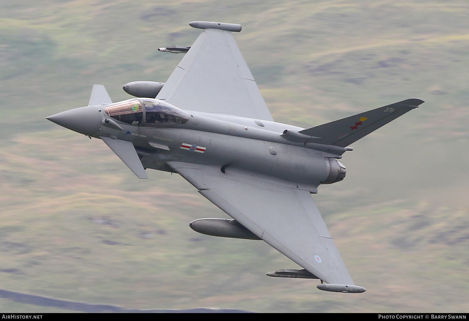 Aircraft Photo of ZK376 | Eurofighter EF-2000 Typhoon FGR4 | UK - Air Force | AirHistory.net #510635