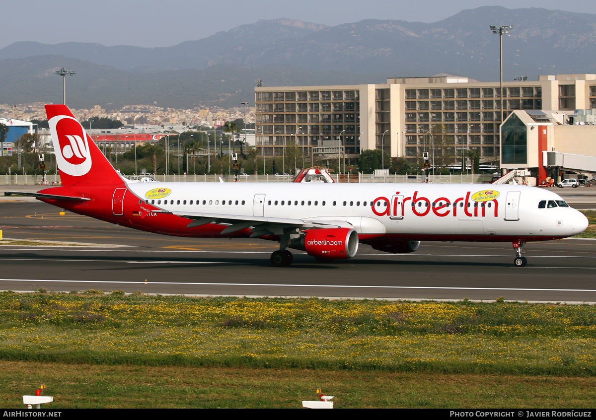 Aircraft Photo of D-ATCA | Airbus A321-211 | Air Berlin | AirHistory.net #510641