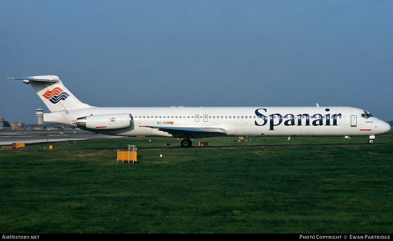 Aircraft Photo of EC-GOM | McDonnell Douglas MD-83 (DC-9-83) | Spanair | AirHistory.net #510642