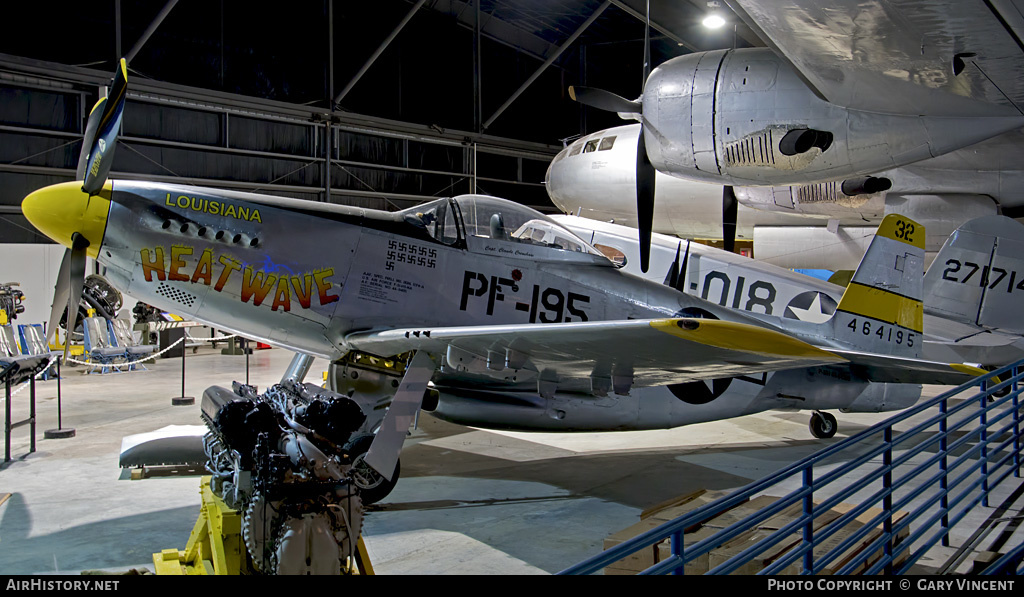 Aircraft Photo of 44-64195 / 464195 | North American P-51H Mustang | USA - Air Force | AirHistory.net #510648