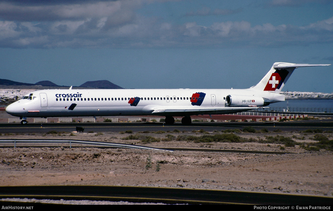 Aircraft Photo of HB-IUP | McDonnell Douglas MD-83 (DC-9-83) | Crossair | AirHistory.net #510651