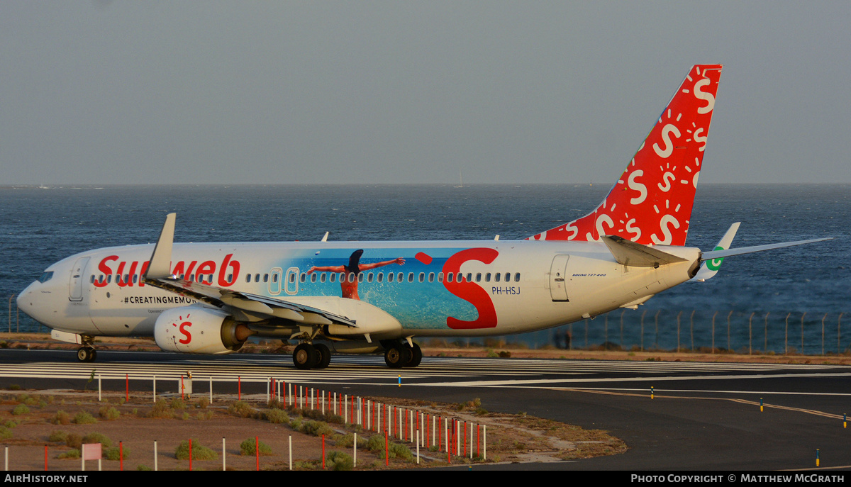 Aircraft Photo of PH-HSJ | Boeing 737-8K2 | Transavia | AirHistory.net #510658