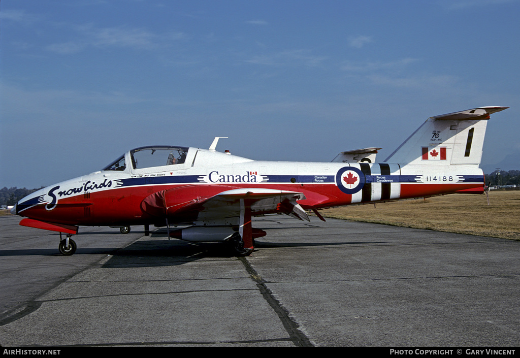 Aircraft Photo of 114188 | Canadair CT-114 Tutor (CL-41A) | Canada - Air Force | AirHistory.net #510664