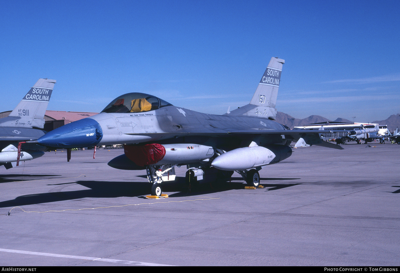 Aircraft Photo of 92-3916 | General Dynamics F-16C Fighting Falcon | USA - Air Force | AirHistory.net #510670