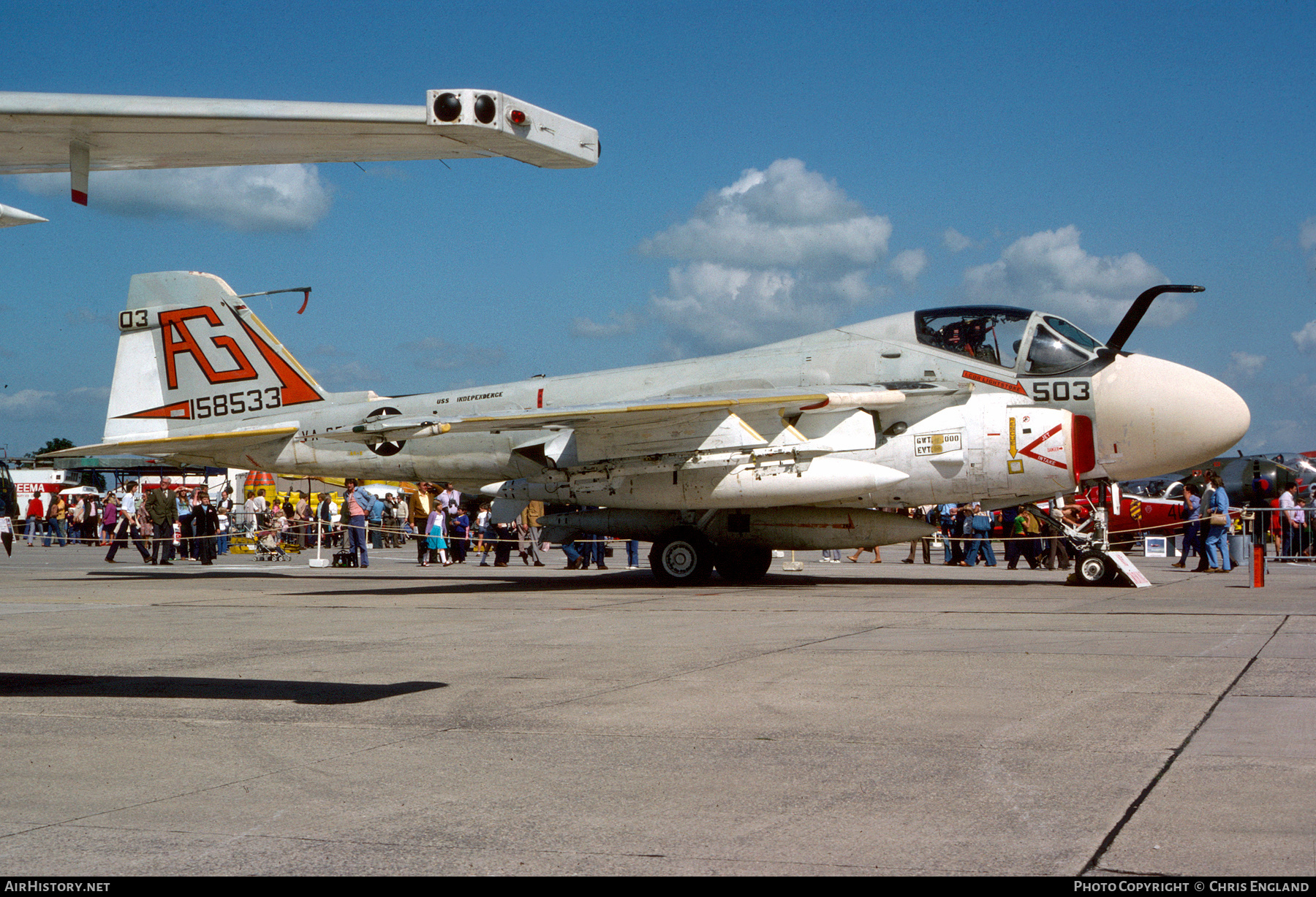 Aircraft Photo of 158533 | Grumman A-6E Intruder | USA - Navy | AirHistory.net #510675