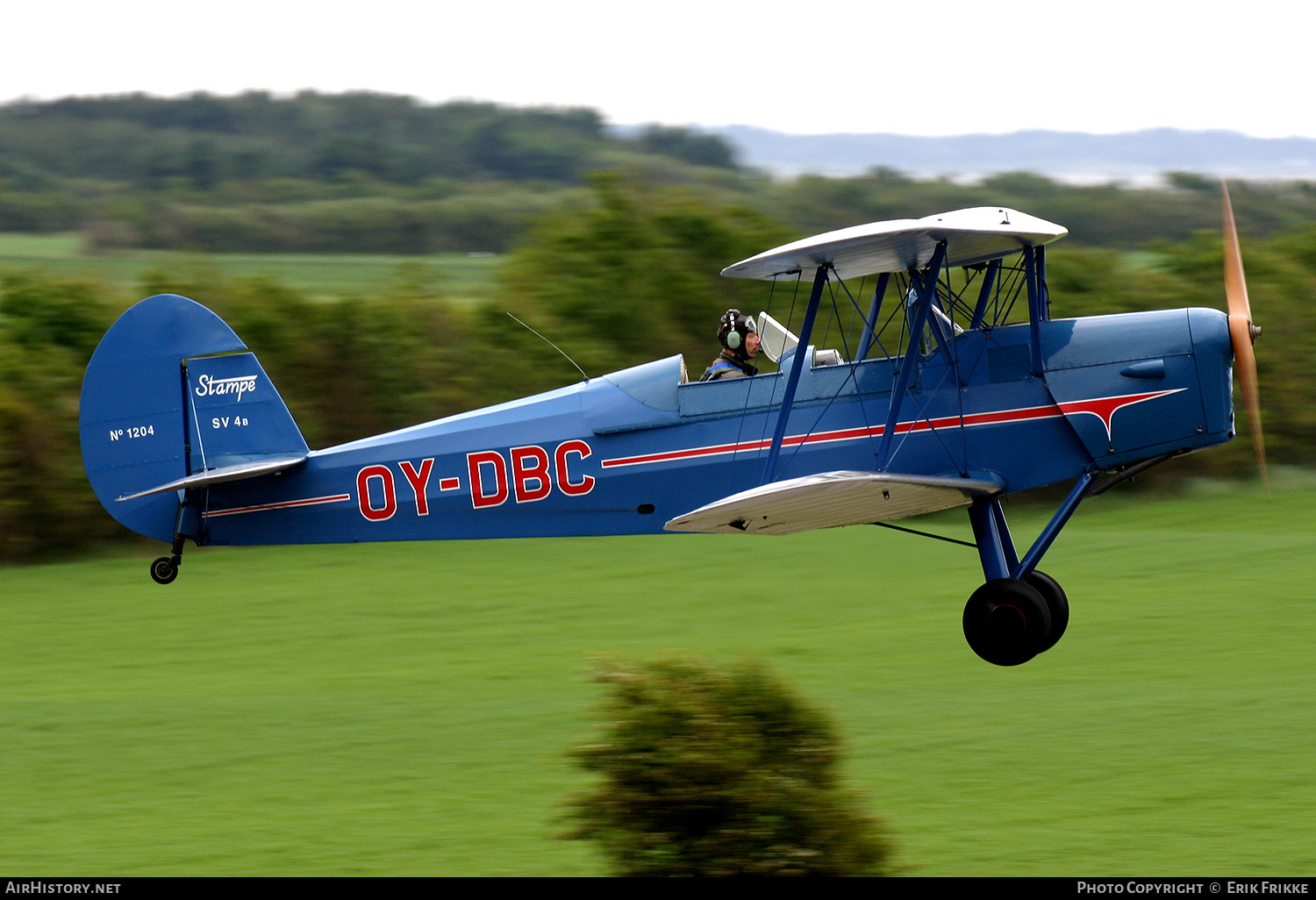 Aircraft Photo of OY-DBC | Stampe-Vertongen SV-4B | AirHistory.net #510678